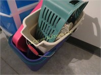 stack drawers pails misc tub etc