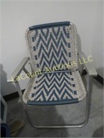 hand woven lawn patio chair great condition