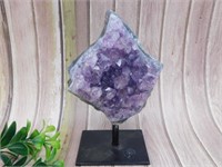 AMETHYST DISPLAY ROCK STONE LAPIDARY SPECIMEN