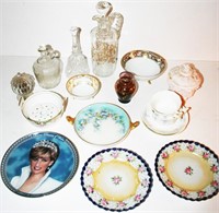 Lot of China & Glassware - Some Early Glass,