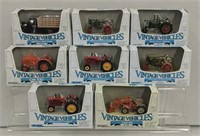 8x- Vintage Vehicle Tractor Assortment 1/43