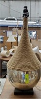 MODERN LAMP WITH ROPE DECOR