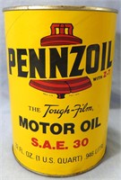 VINTAGE PENNZOIL MOTOR OIL 1 QUART