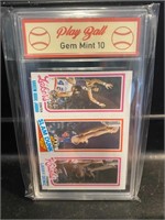 1980-81 Topps Kareem Abdul-Jabbar Card Graded 10