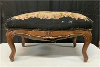 Needlepoint Footstool