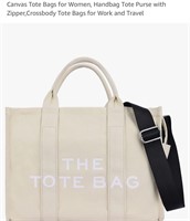 Canvas Tote Bags for Women, Handbag Tote