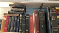 Vintage and antique bibles, dictionary, familial