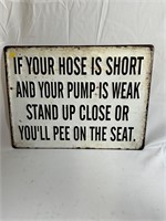 Funny Metal Sign