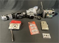 Lot of cameras shown