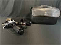 Vintage Canon AE-1 35mm SLR camera