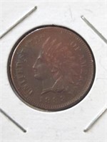 1888 Indian head penny token