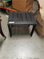 Small ebony side table