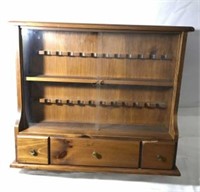 Cabinet for Smoking Pipes