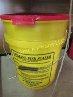 Hermans fish scaler pail