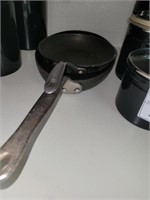 Lot of two skillet, one Calphalon