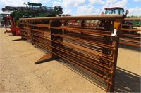 (10) Free Standing 24' x 5' Cattle Panels