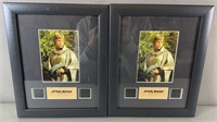 2pc 2007 Star Wars Luke Skywalker Character Cells