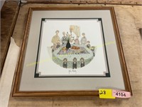 P.Buckley Moss "Give Thanks" framed print