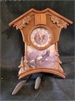 Timeless Majesty Bradford Exchange Clock