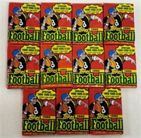 (11) 1990 FOOTBALL CARD PACKETS