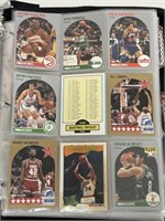 BOOK OF BASKETBALL CARDS