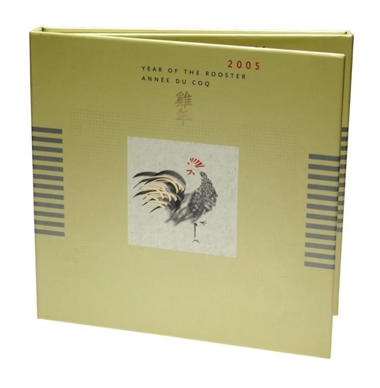 RCM & Canada Post 2005 Year of The Rooster Stamp &