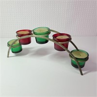 Votive Candles With Arch Holder