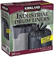 60-Pk Kirkland Signature Smart Tie Industrial Drum