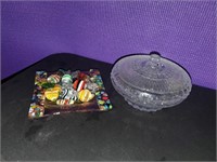 CANDY ART GLASS - CANDY DISH