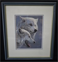 Al Agnew Wolf Print - Artist Signed 988/1500