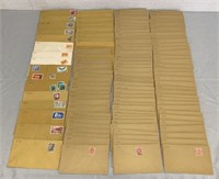 100+ Envelopes W/ Vintage Stamps