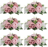 Nuptio Flower Balls for Wedding Centerpieces - 6 P