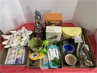 3 Flats Kitchen items, Easter & Household