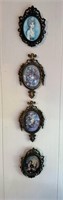 Small Oval Frames Victorian pictures (4)