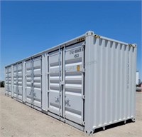 40' High Cube Multi Door Steel Container