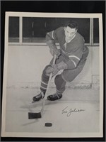 1945-54 Quaker Oats NHL Photo Tom Johnson