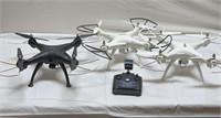 3 Large Promark P70-VR Drones with Cameras & 1