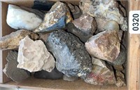 Quartz, Agates, Petrified Wood & Other Stones