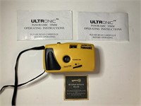 Yellow Ultronic Panoramic 35 mm Camera