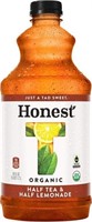 (4) "As Is" Honest T Organic Half Tea & Half