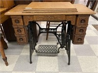Early Singer Treadle Sewing Machine