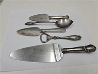Vintage Sterling Silver Utensils See Weight