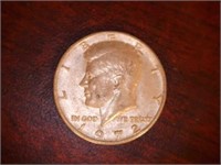 1972 Kennedy half dollar