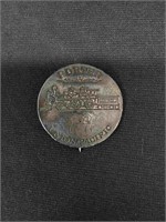 Union Pacific Railroad Metal Porter Pin/Badge