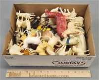 Celluloid Animals Christmas Garden Lot