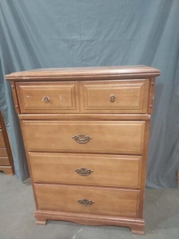 Wooden 4 Drawer Dresser