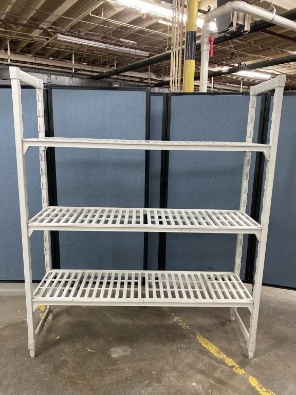 Cambro Plastic Shelf Unit 59.5"x17.5"x72"