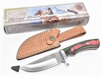 Chipaway Classics Hunting Knife w/ Leather Sheath