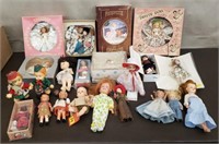 Lot of Small Collector Dolls