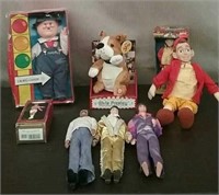 Box-Pinocchio Dolls, Hardy Soft Doll, Mohammed